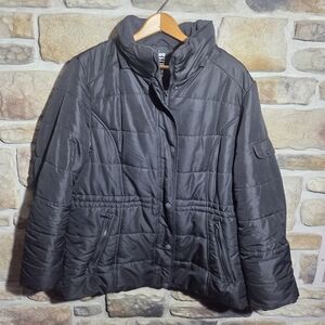 Stylish Black Puffer Jacket for Women